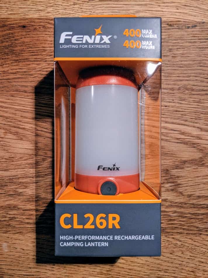 ▷ Fenix Camping Laterne CL26R rot mit Li-Ion Akku kaufen