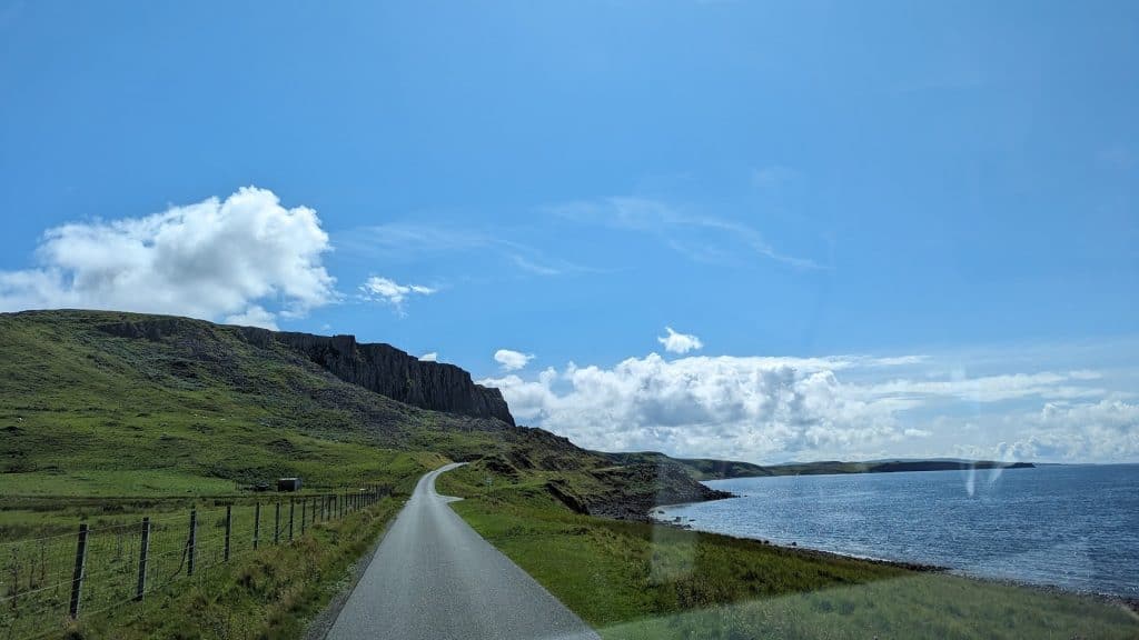 Isle of Sky: Hoffentlich kommt kein Gegenverkehr